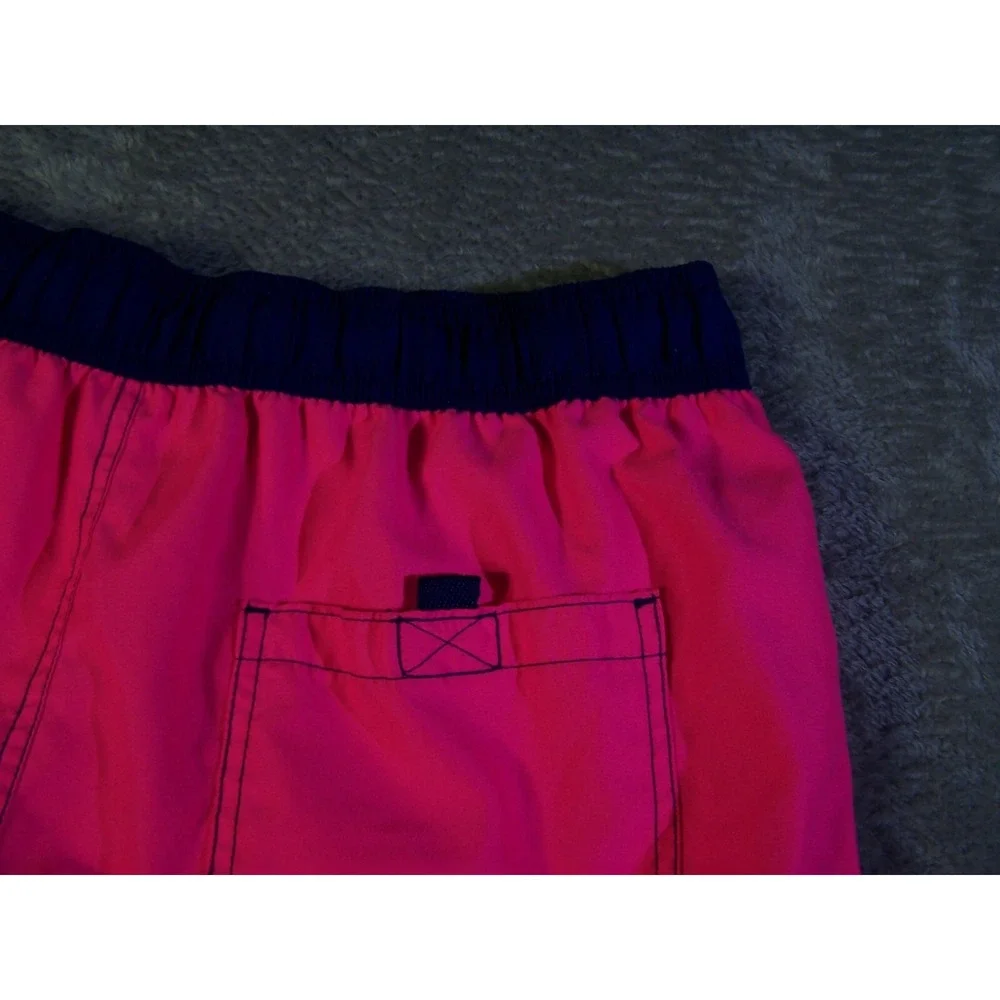 O'rageous Swim‎ Trunks Men's Lined Shorts Pink XL 32X10